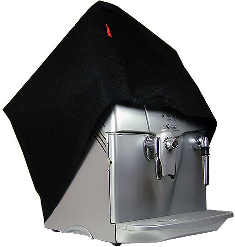 ROTRi® maßgenaue Staubschutzhülle für Kaffeemaschine Krups EA82FD - schwarz