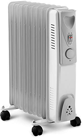 Radiateur bain d huile 2000W - 9 élements, 3 niveaux de chauffe - Warm Tech