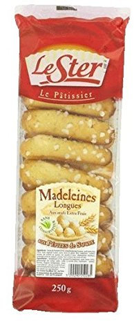 Le Ster Madeleines longues natures - Le paquet de 250g