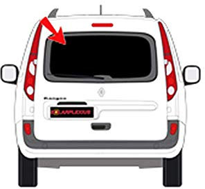 Solarplexius Auto-Sonnenschutz Scheiben-Tönung passgenau für Renault Kangoo II Bj. 2008-21 Keine Folie 1x Heckscheibe