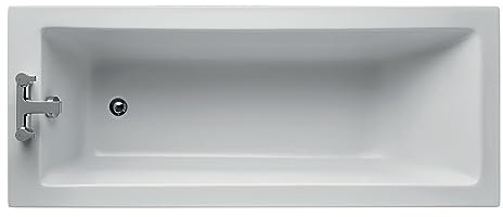 Ideal Standard Tempo Cube Rectangular Bath 170x70cm, E258001, White