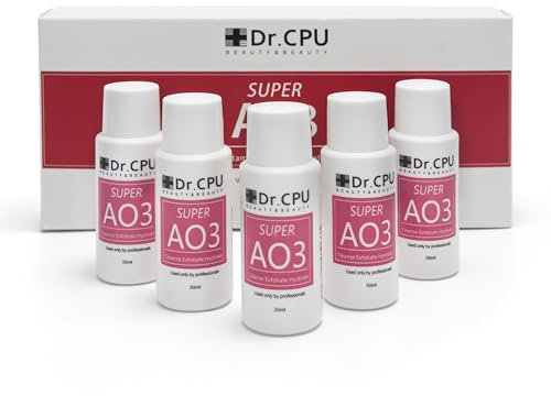 Water Peeling Skincare Face Moisturizer Cleaning Serum Aqua Peel Concentrated Solution 30ml/1.01oz Per Bottle Dilute to 800ml/27oz Use AS1 SA2 AO3 5 Bottles Per Set (AO3)