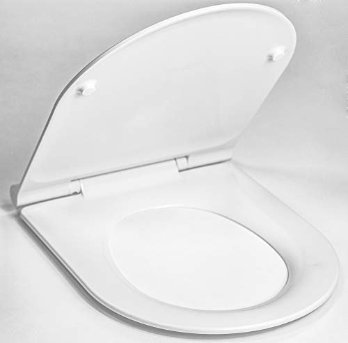 Tapa y asiento de inodoro con caída amortiguada - Compatible con Meridian | MiTapa