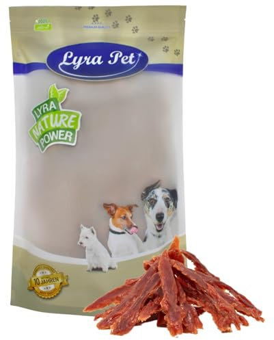Lyra Pet® 1 kg Entenbrust | Kausnack von der Ente | Leckerli für alle Hunde | Proteinreicher Kaugenuss | Idealer Belohnungs- und Trainingssnack | Hundefutter im wiederverschließbaren Beutel