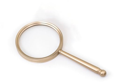 Meichoon Große Lupe 10-fache Vergrößerung für Senioren und Kinder Handleselupe für Bücher Zeitungen Naharbeit Insekten- und Hobbybeobachtung Klassenzimmer Wissenschaft (90 mm) UC15