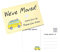 ITZAMNA Postkarten We've moved Postkarten Mini Van Karten Adresswechsel neues Zuhause Einweihungskarten 50 Stück