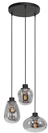 Steinhauer hängelamp Reflexion - metall - metall - 30 cm - E27-3079ZW