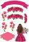 Kuchendekoration mit Motiv Lady Girl in Dress Drawing Womme, essbare Bilder (Muster 2)