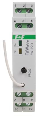 Funk-Doppelrelais bistabil - Montage DIN 85-265V AC/DC FW-R2D f&f 5908312599265