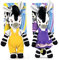 BARRADO Zeo Charakter Kuscheltier 30cm - Zeo, Elzee - Super Soft Qualität (30cm, Pack Zeo + Elzee)