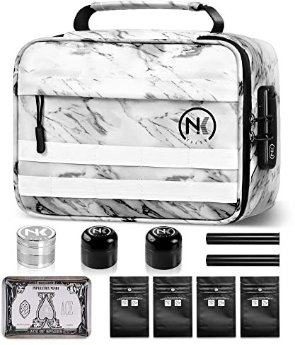 NKTOLEE Geruchsdichte Aufbewahrungsbox – geruchsdichte Tasche mit Zahlenschloss, persönlicher Organizer-Behälter