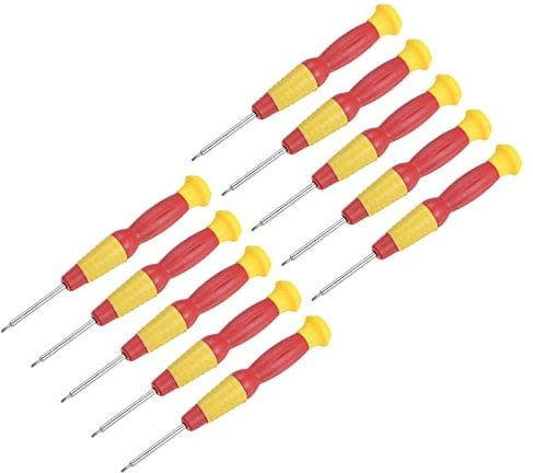 sourcing map Precision Phillips Screwdriver, 1.5mm Cross Head for Watch Eyeglasses Electronics Repair, 10 Pcs