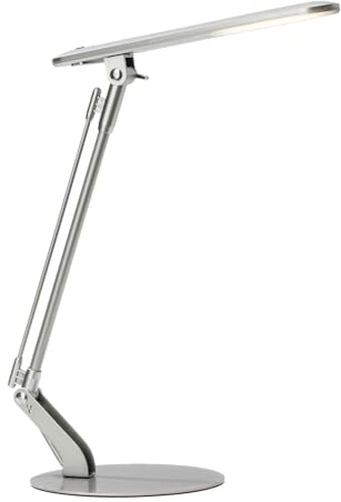 Lightbox Basic LED Schreibtischlampe - 46 x 60 cm, Ø 20 cm - funktionale | LED Schreibtischlampe, schwenkbar, 46 cm Höhe, Ø 20 cm, 4,4 W, 500 lm