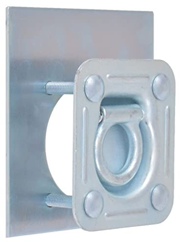 Primal Internet GmbH Premium Anhänger Zurrösen zum Nachrüsten mit Gegenplatte | 6 Stück M8 2000 kg Belastung