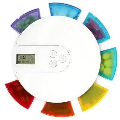 Lancoon Pillendose Tablettenbox 21 Fächer Upgraded Model Wasserdicht Sieben Tage Tragbare Reiseverpackung, Pillenbehälter, Am Pm für Medikamente/Vitamine/Fischöle