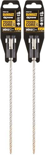 DeWalt DT9517QZ 6 x 260mm Extreme 2 SDS-Plus Drill Bit (Pack of 2)