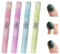 4 Stück Nagellackentferner Stifte, Nachfüllbar Nagellack Entfernung STifte, Auffüllbare Nail Art Korrekturstift, Nail Art Entfernung STifte, Maniküre Korrekturstift mit 12 Austauschbare Ersatzspitzen