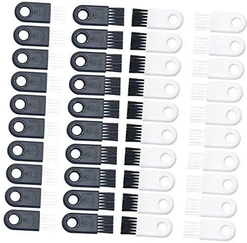 WOONEKY 40stücke Rasierer-reinigungsbürste Material Robust Und Langlebig Borsten Für Einfache Reinigung Rutschfester Griff Für Bequemes Anwenden Geeignet Für Rasierer Haarschneider Und