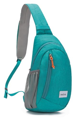 HALOVIE Brusttasche Herren Klein Schultertasche Crossbody Sling Bag | Leichte Umhängetasche für Männer Damen Reise Wandern Outdoor Sport