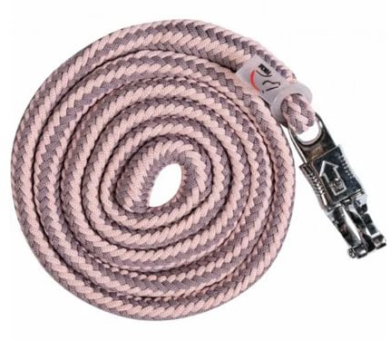 HKM Catherine Lead rope with panic hook Lead rope Mauve/Light Rose 180 cm
