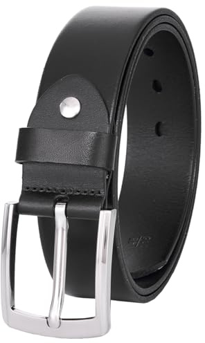 VRLEGEND Gürtel Herren Ledergürtel Echt Leder Jeansgürtel Herrengürtel 3.8cm Mit Geschenkbox