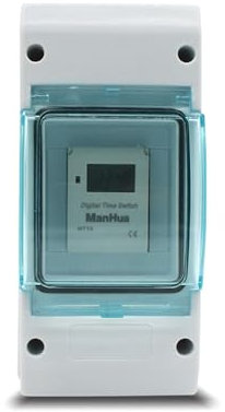 MT15 Interruttore temporizzato digitale AC 110-240V 50-60Hz Interruttori temporizzati con controllo del tempo con scatola di custodia impermeabile