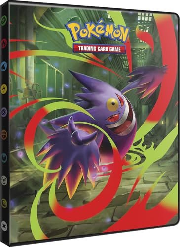 Asmodee - Ultra Pro - Pokémon - Mega Evolution: Fantasmagoric Flames (ME02): Pokémon card holder - Capacity: 80 cards - Board games - Trading card accessory