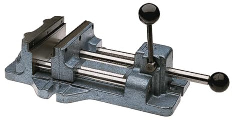 Wilton 1206 Cam Action Drill Press Vise, 6 Jaw Width, 6-3/16 Jaw Opening (13402)