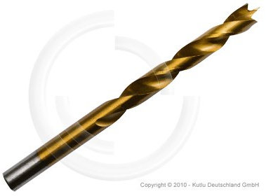 6mm Holzbohrer zylindrischem Schaft für normales Bohrfutter