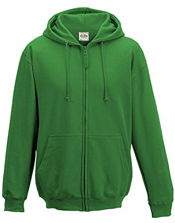 Awdis Zoodie Men's Hooded Sweatshirt, Soft Green, XL