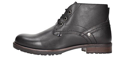 Wrangler WM152031 Polacchino Uomo Pelle Nero Nero 43