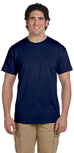 Gildan Mens Heavy Cotton Short Sleeve T-Shirt (4XL) (Navy)