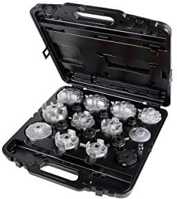 BETA 1493/C19 - Serie di 18 Chiavi a Bussola per filtri Olio particolarmente Indicate per Auto asiatiche