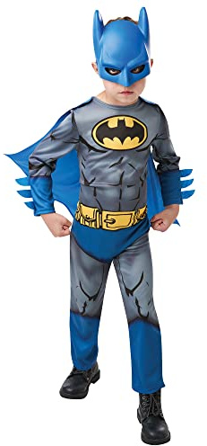 Rubie's Offizielles DC Comics Batman Comic Book Kinderkostüm Superhelden-Kostüm