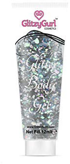 Holographic Glitter Face and Body Gel 12ml Cosmetic Glitter, Body Glitter, Hair Glitter Gel (Rohdonite Revenge)