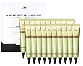 [LA'DOR] Snail Sleeping Ampulle 20ml x 20ea (1box) - Haarkur für trockenes Haar - 400ml