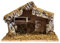Village Krippenstall Creche, 30,5 x 17,8 x 22,9 cm, hergestellt in Italien
