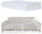 TUAKIMCE Housse de protection pour meubles, housse de protection de canapé, housse de canapé en plastique transparent, résistante à l'eau, grande protection robuste pour meubles, lits et canapés, 2 x
