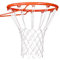 Basketballnetz – Outdoor, Upgrade strapazierfähiges Basketballnetz Ersatz – Professionelles Allwetter-Anti-Peitsche, passend für Standard-Innen- oder Außenbereich, 12 Schlaufen (weiß)