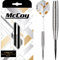 McCoy Darts D6027 Stealth Dartpfeil-Set aus 90 % Wolframstahl, 22 g, silberfarben