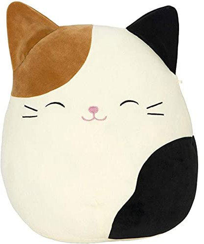 Squishmallow Offici le Kellytoy Collectible Pet Squad Hunde Katzen Hasen Fr sche Squishy Weiche Tiere (Cam Calico Cat, 20,3 cm)
