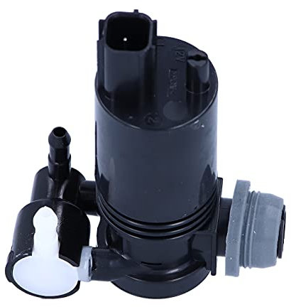 Bomba de Limpiaparabrisas, Motor de Bomba de Limpiaparabrisas Delantero 2 Salidas 1231600 Apto para Ford Fiesta MK6 2002-2015