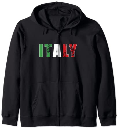 Italien Rugby Kapuzenjacke