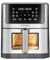 Kitchencook - Friteuse Sans Huile 8l - 8 Programmes - Minuterie Numérique - Thermostat Réglable - 1800w - Inox