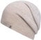 Roeckl Damen Dégradé Cotton Beanie Mütze, Sand, ONE Size