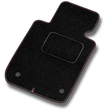 MOTOS Velours Standard Fahrermatte 1-teilig passend für Volkswagen Passat B8 2014-2023 - Standard, Gewebt, Braun Fahrerseite - Erleben Sie neuen Fahrkomfort mit einem Velours-Fahrermatte passend für I