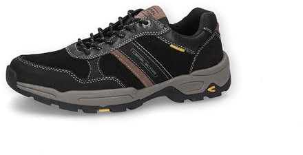 camel active Herren CAEV001 Sneaker, Schwarz Grau, 42 EU