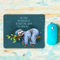 Mauspad Mousepad Faultier auf AST mit Spruch Faul Sein Geschenk Schreibtischunterlage