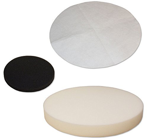 Premium Filterset-Grobfilter + Feinfilter + Motorfilter Kompatibel mit Nilfisk GD 930, GD930, Lux DP 9000, DP9000, Electrolux UZ 920 UZ920 UZ 921 UZ921 UZ 922 UZ922 UZ 923 UZ923 UZ925 UZ930 UZ945