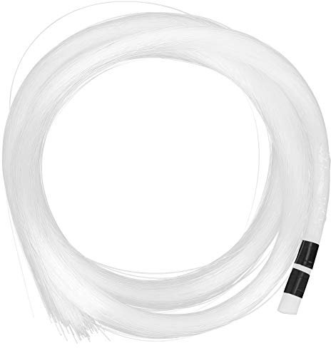 Fibra óptica, 300PCS Cable de Fibra óptica de Plástico PMMA Luz de Colores Brillantes Colores Vivos Cable de Fibra óptica para Fabricación de Cortinas Flexibles para Decoración